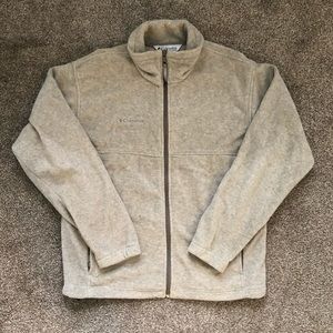 Colombia zip up fleece sweaters size M Medium